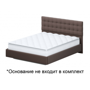Кровать SV-Мебель №2 160х200 венге/венге ткань/квадро венге