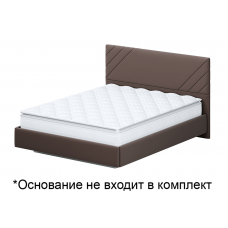 Кровать SV-Мебель №2 160х200 венге/венге ткань/лайн венге