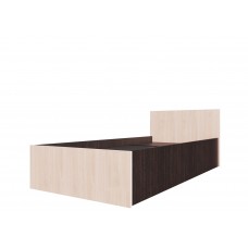 Кровать SV-Мебель Эдем 5 90х200 дуб венге/дуб млечный