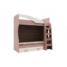 Кровать SV-Мебель Город (80х186) двухъярусная
