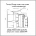 Кровать SV-Мебель Город (90х200) двухъярусная
