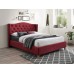 Кровать Signal Aspen Velvet 160 бордовый