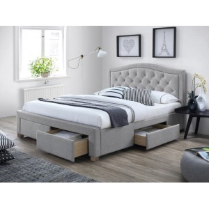 Кровать Signal ELECTRA серый 160