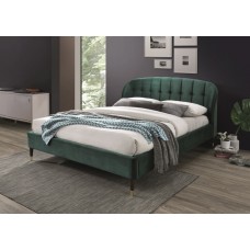 Кровать Signal LIGURIA VELVET зеленый 160